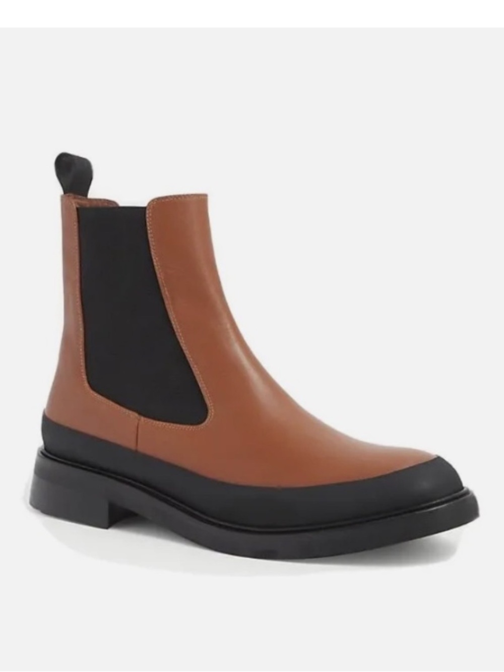 Frame Le Holland Chelsea Boots Ankle Tobacco Brown Sz 38